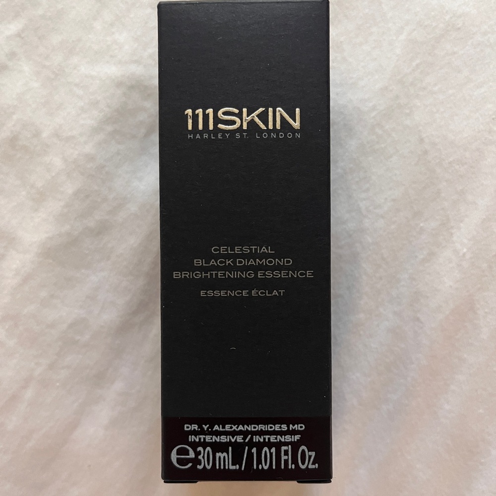 Brand new in box 111 Skin celestial black diamond brightening essence